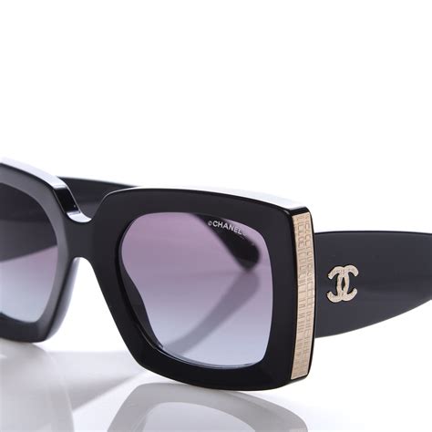 chanel glasses for woman|chanel sunglasses with clear sides.